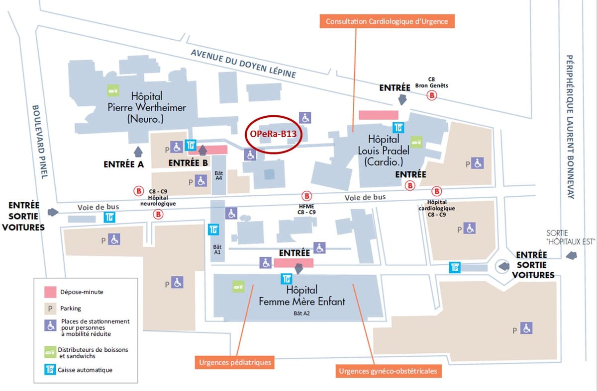harta Lyon spital