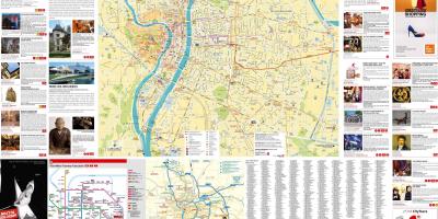 Lyon turistice, informații hartă